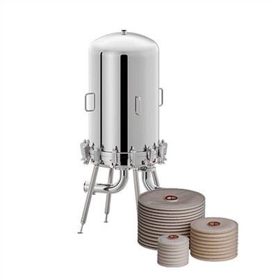 16palcový hloubkový modul filtru z nerezové oceli