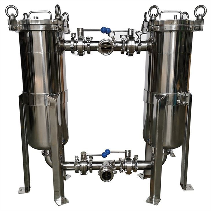 Pouzdro filtru z nerezové oceli Duplex Bag